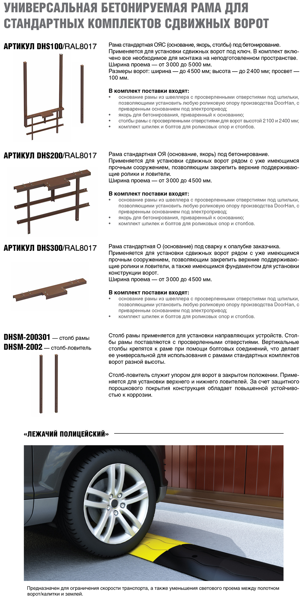 Doorhan Revolution - Опции