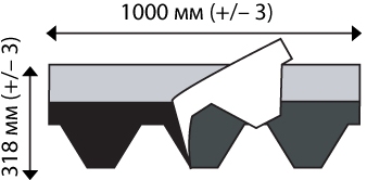 Битумная черепица IKO ArmourShield (самоклеющаяся)